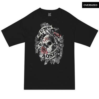 Guns N Roses - Firepower Oversized T-Shirt Xs / Black T-Shirts