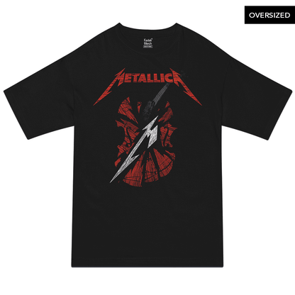 Metallica - Scratch Cello Oversized T-Shirt S / Black T-Shirts
