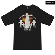 Metallica - Master Of Puppets Revamp Oversized T-Shirt S / Black T-Shirts