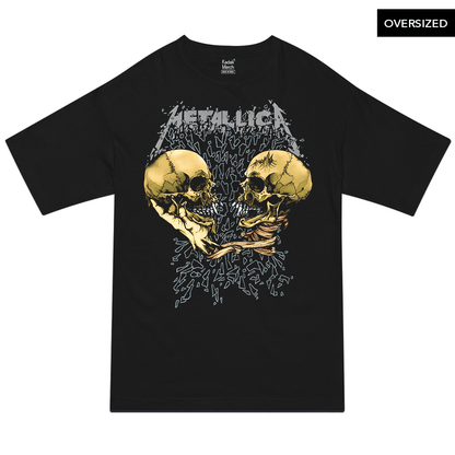 Metallica - Vintage Sad But True Oversized T-Shirt S / Black T-Shirts