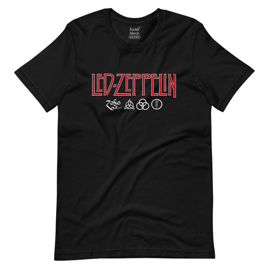 Led Zepplin - Logo and Symbols T-Shirt
