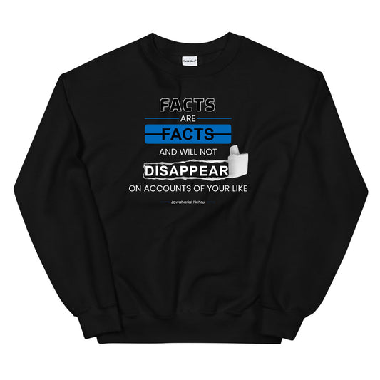 Nehru on Facts Sweatshirt