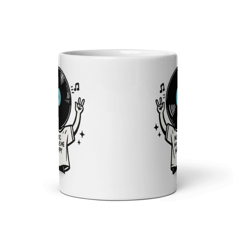 Music Makes Me Happy Mug
