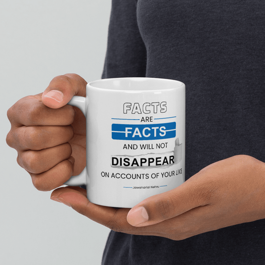 Nehru on Facts Mug