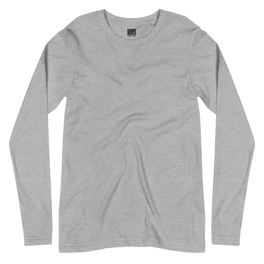 100% Cotton Basics Full Sleeves T-Shirt - Heather Grey