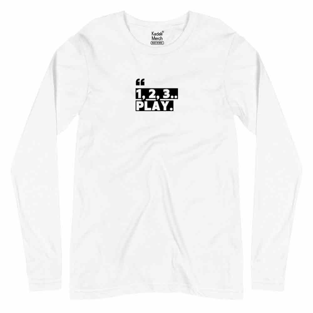 123 Play Full Sleeves T-Shirt