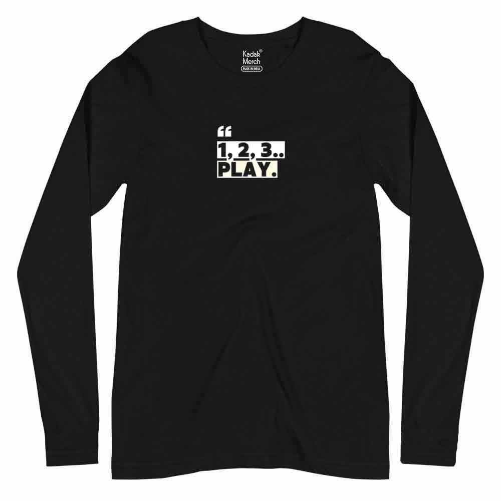 123 Play Full Sleeves T-Shirt