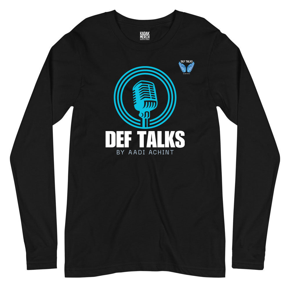 Def Talks Mic Full Sleeves T-Shirt