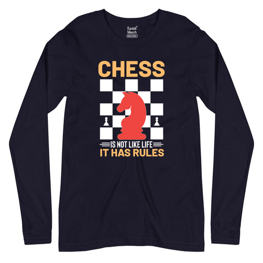 Chess is not like Life Full Sleeves T-Shirt