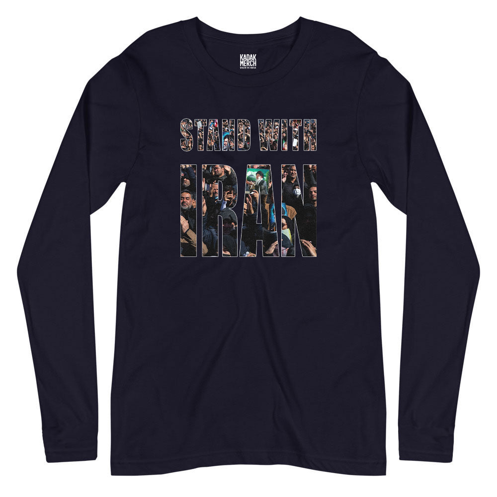 I Stand With Iran Full Sleeves T-Shirt