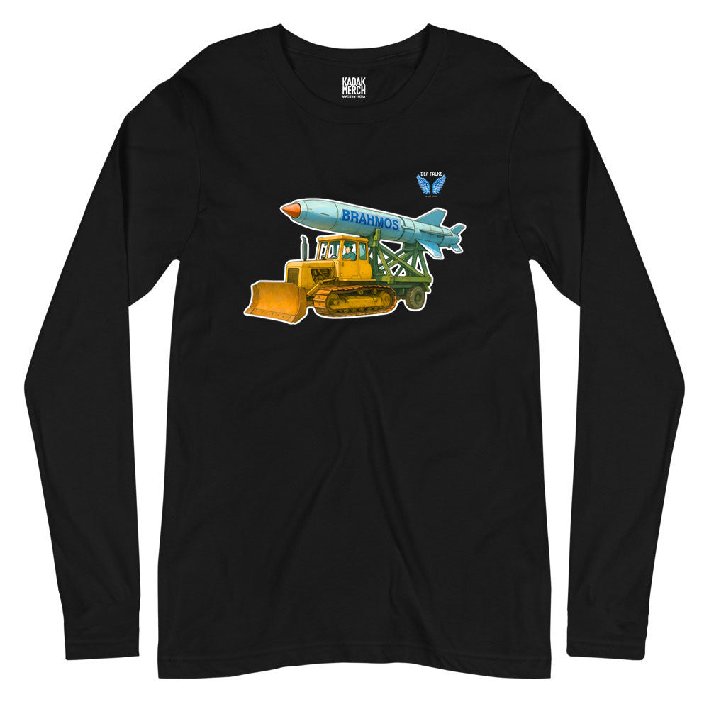 Bhramos on a Buldozer Full Sleeves T-Shirt