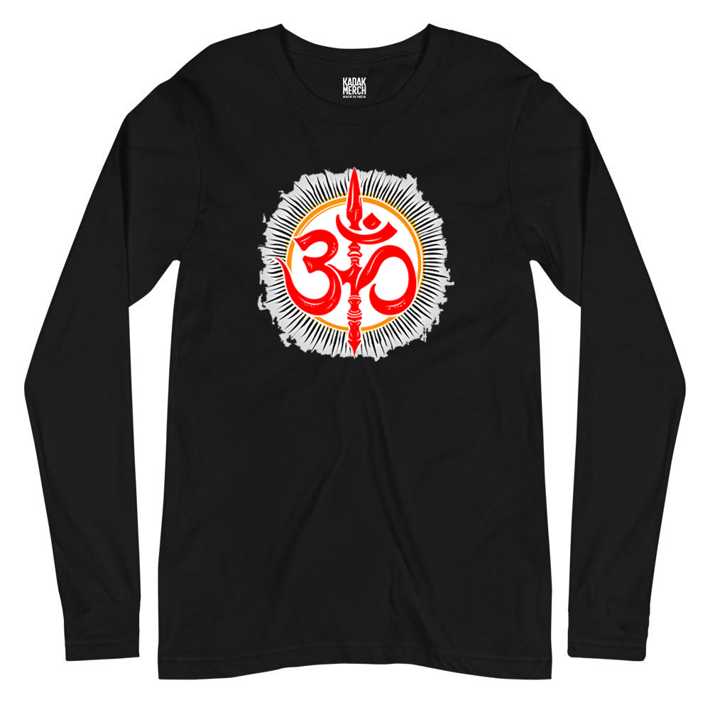 Watercolor Om Full Sleeves T-Shirt