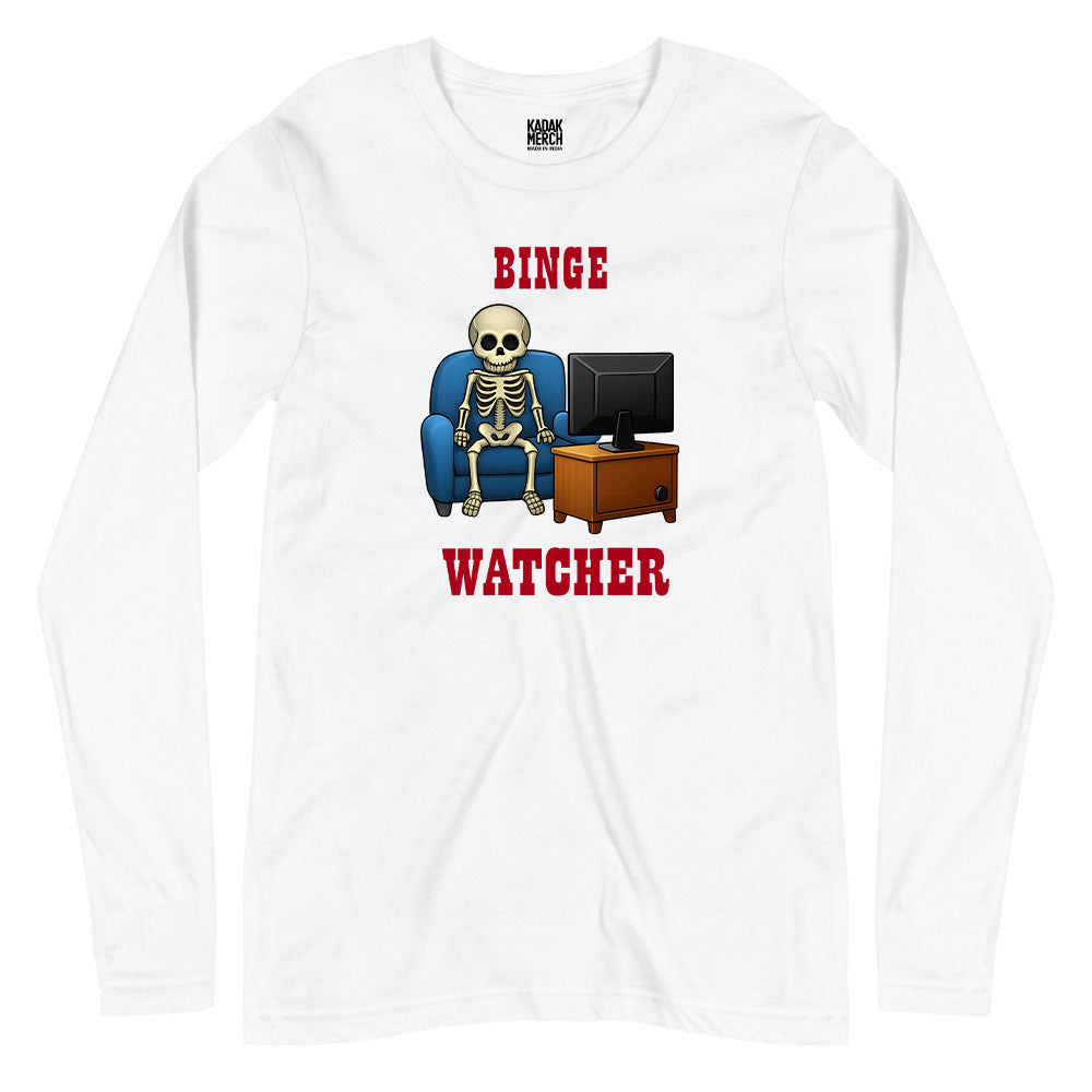 Binge Watcher Full Sleeves T-Shirt