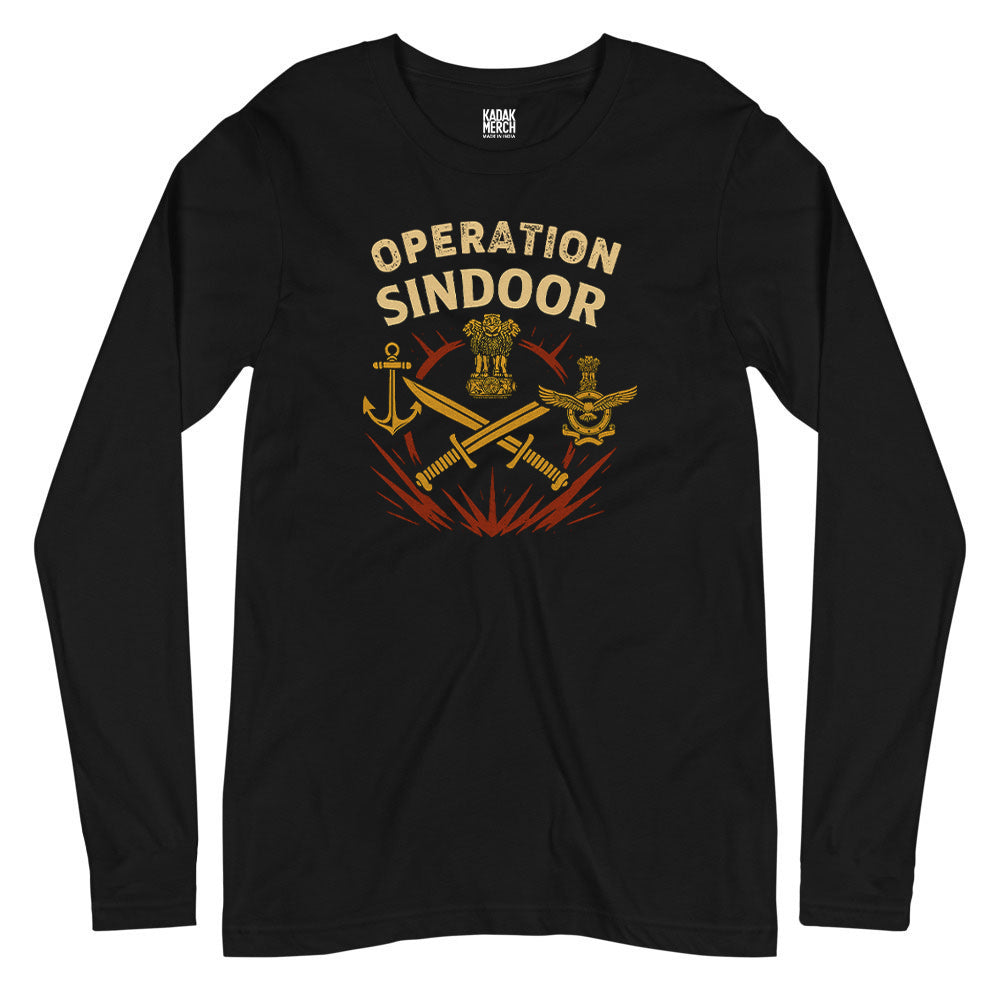 Operation Sindoor - PKMB Full Sleeves T-Shirt