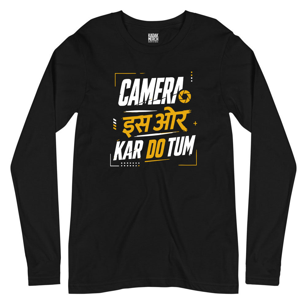 Camera iss or Kardo Full Sleeves T-Shirt