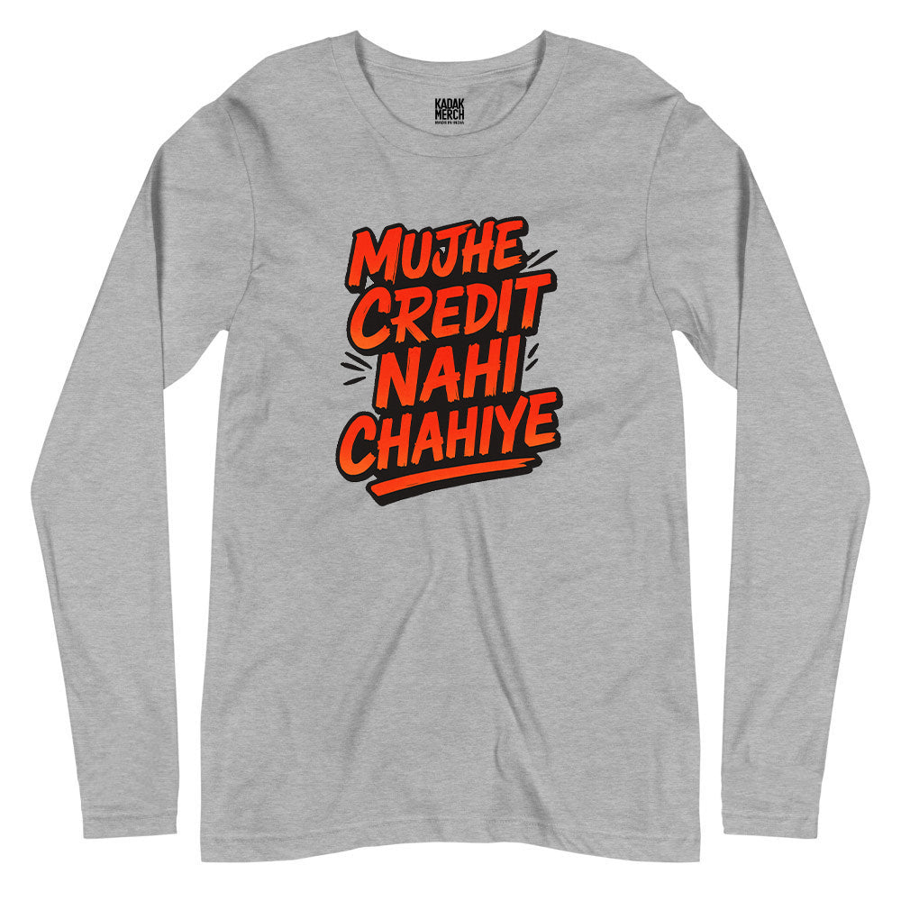Credit Full Sleeves T-Shirt