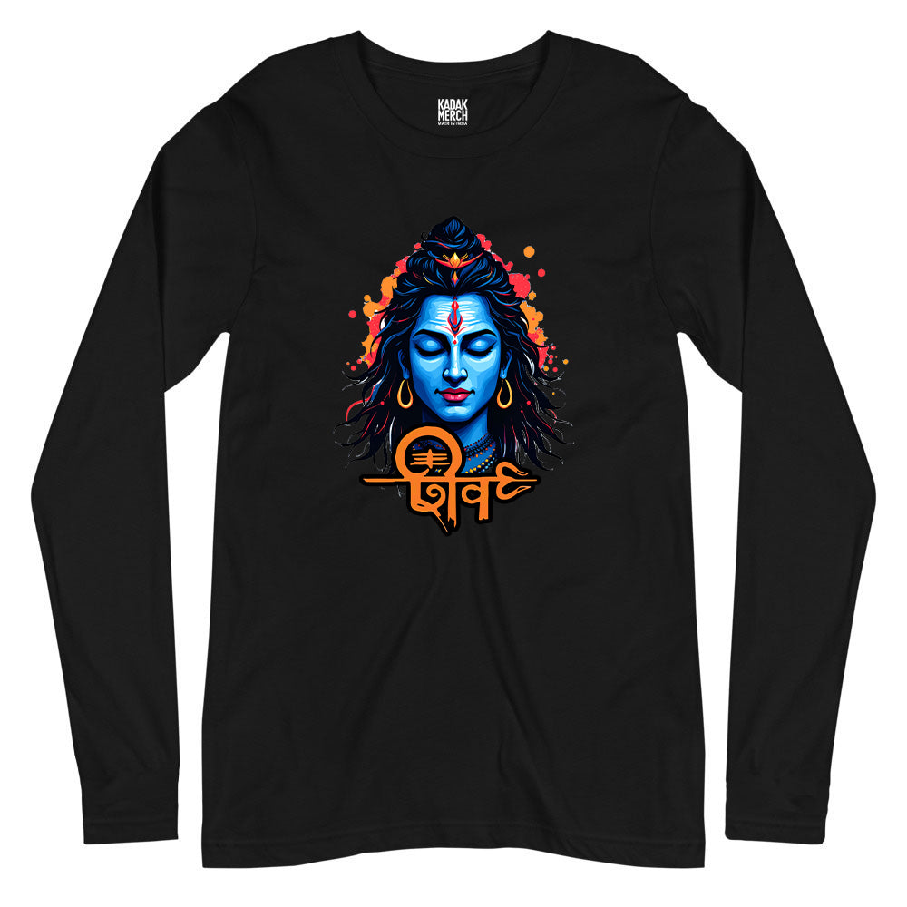 Lord Shiva Full Sleeves T-Shirt