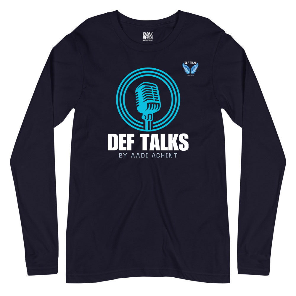 Def Talks Mic Full Sleeves T-Shirt