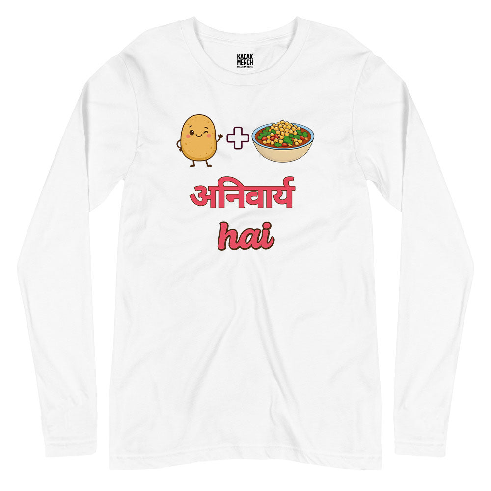 Aloo Chana Full Sleeves T-Shirt