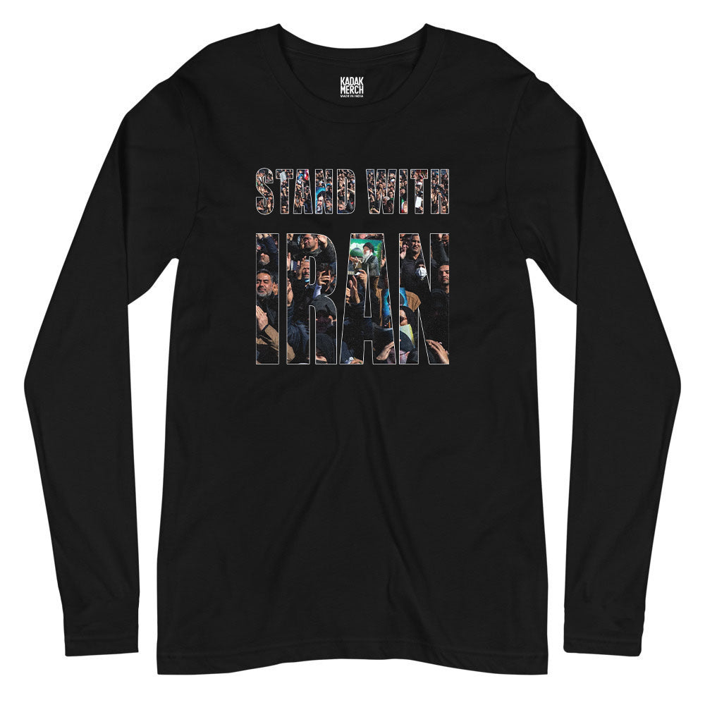 I Stand With Iran Full Sleeves T-Shirt