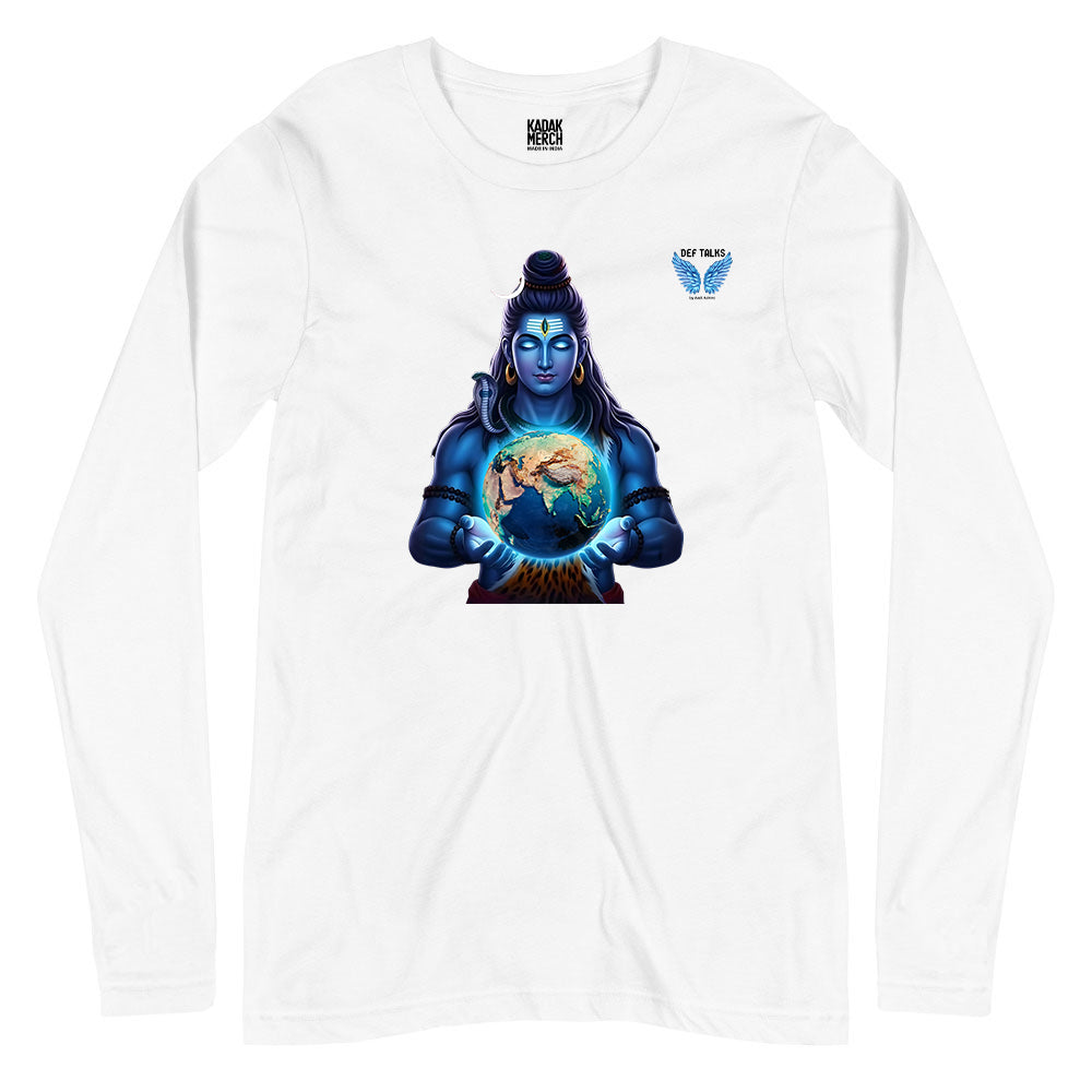 Ethereal Shiva Full Sleeves T-Shirt