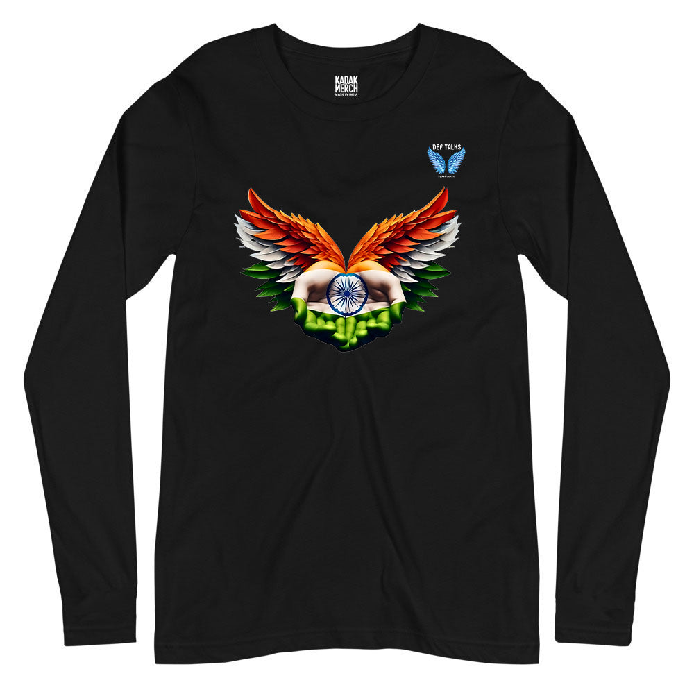 Independence Day Tribute Full Sleeves T-Shirt