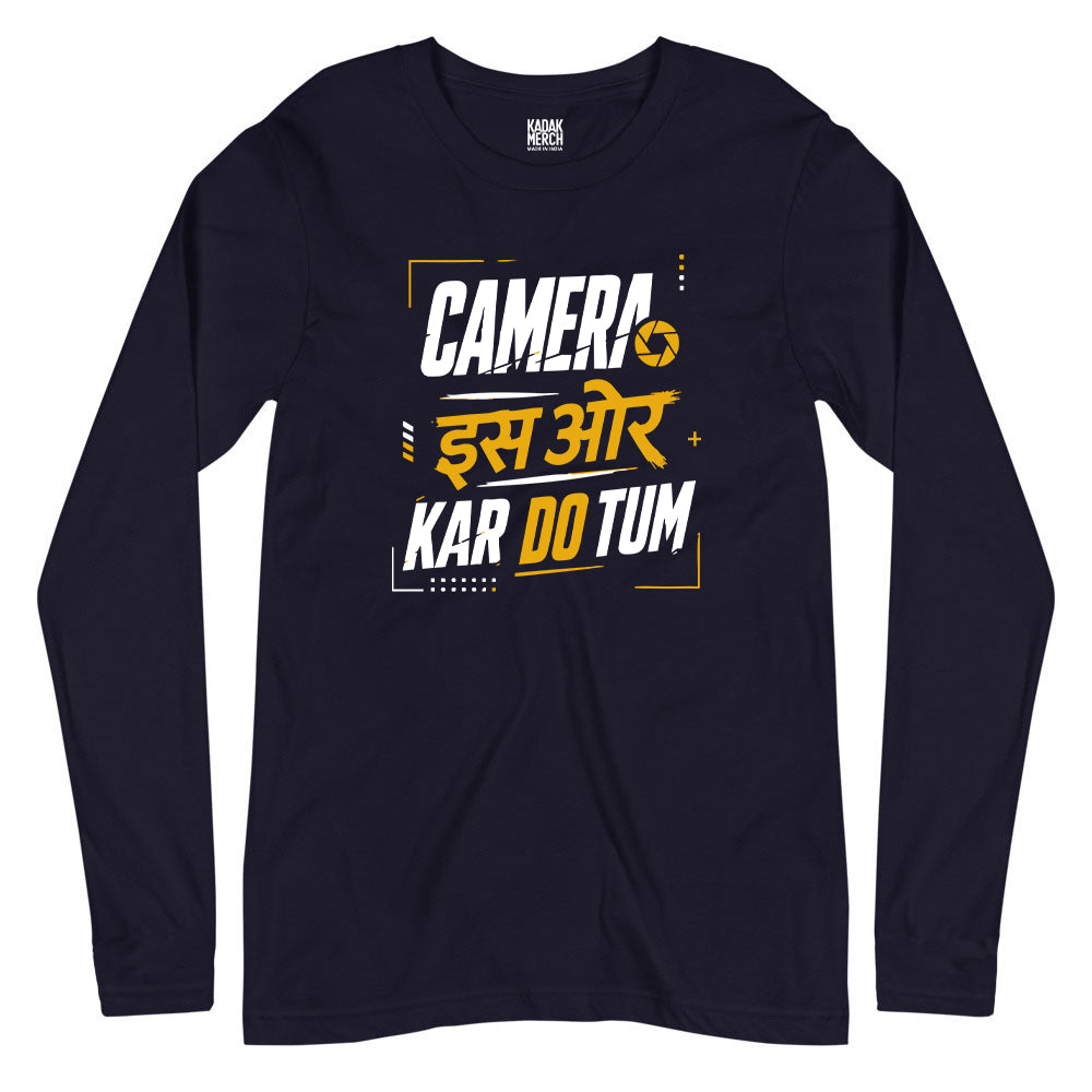 Camera iss or Kardo Full Sleeves T-Shirt