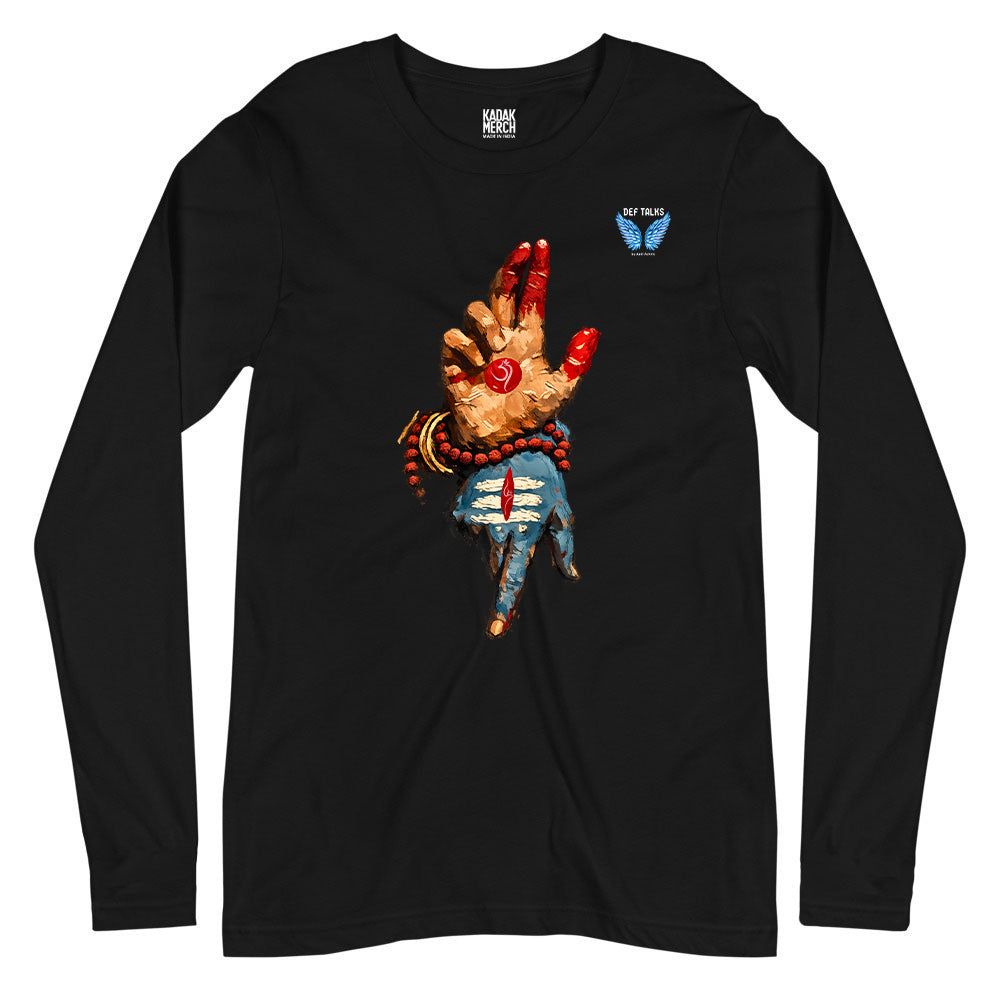 Shiva Mudra Full Sleeves T-Shirt