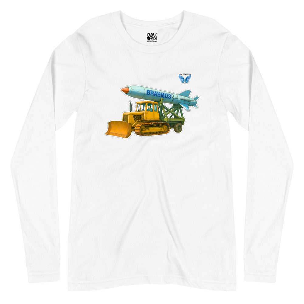 Bhramos on a Buldozer Full Sleeves T-Shirt