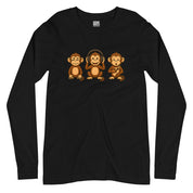 3 Musical Monkeys Full Sleeves T-Shirt