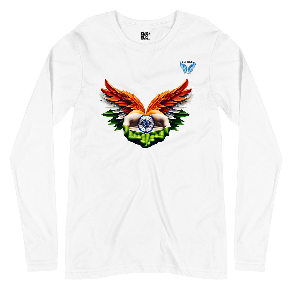 Independence Day Tribute Full Sleeves T-Shirt