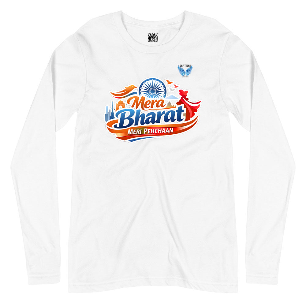 Mera Bharat Meri Pehchaan Full Sleeves T-Shirt