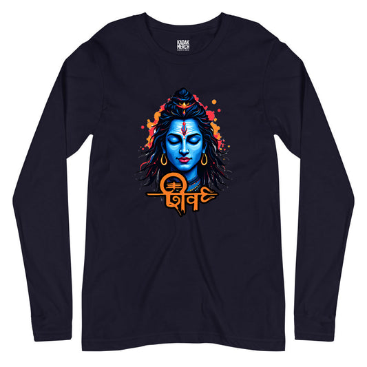 Lord Shiva Full Sleeves T-Shirt