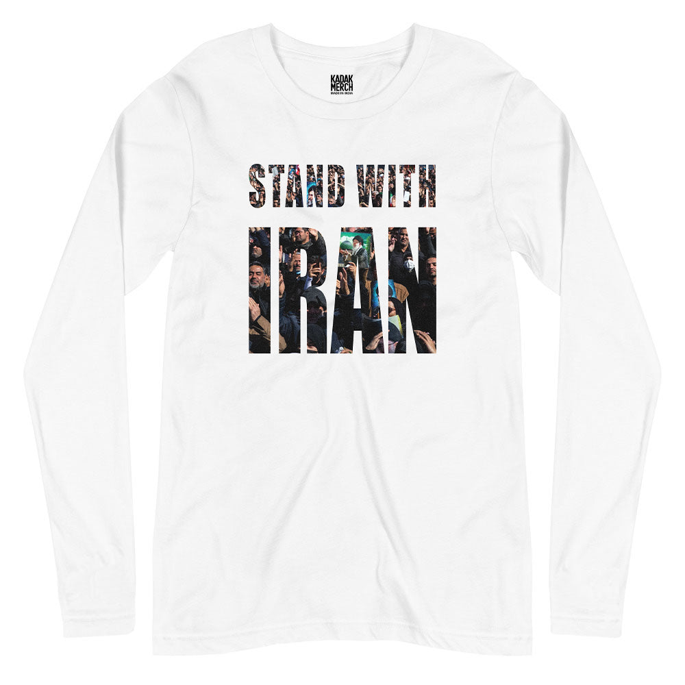 I Stand With Iran Full Sleeves T-Shirt