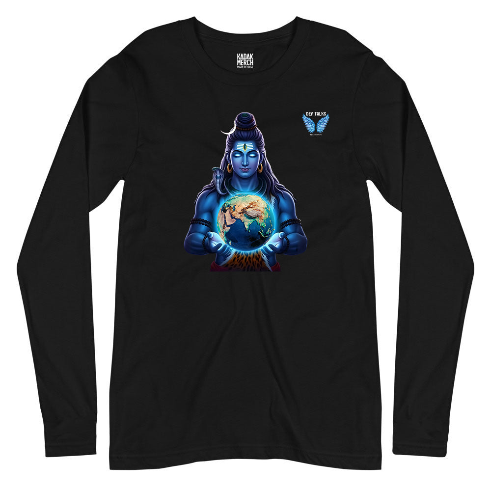 Ethereal Shiva Full Sleeves T-Shirt