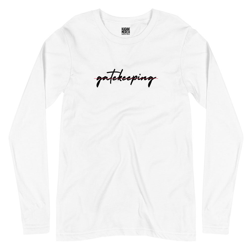 No Gatekeeping Full Sleeves T-Shirt