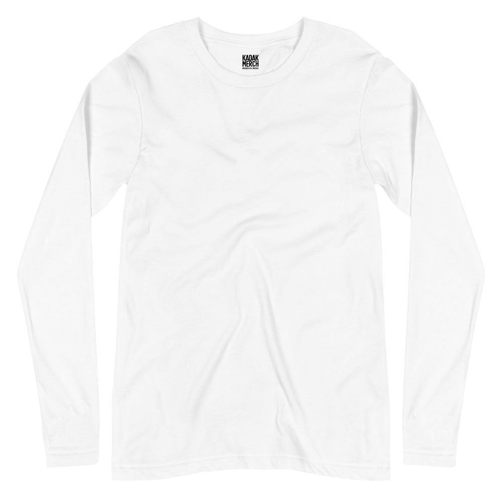 100% Cotton Basics Full Sleeves T-Shirt - White