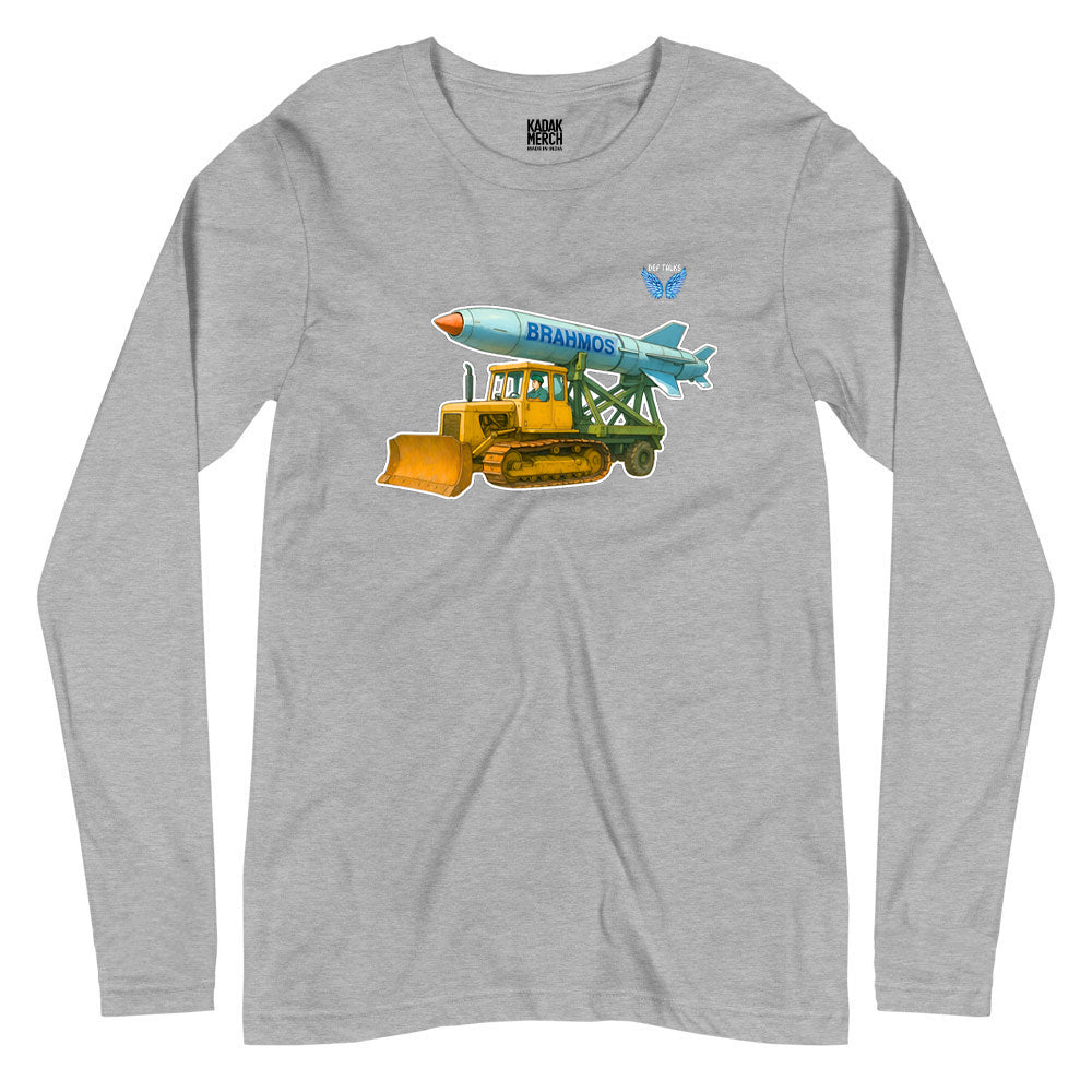 Bhramos on a Buldozer Full Sleeves T-Shirt