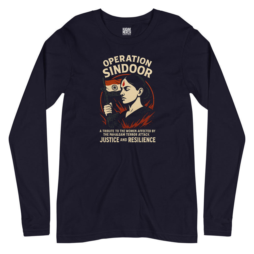 Operation Sindoor - Tribute Full Sleeves T-Shirt