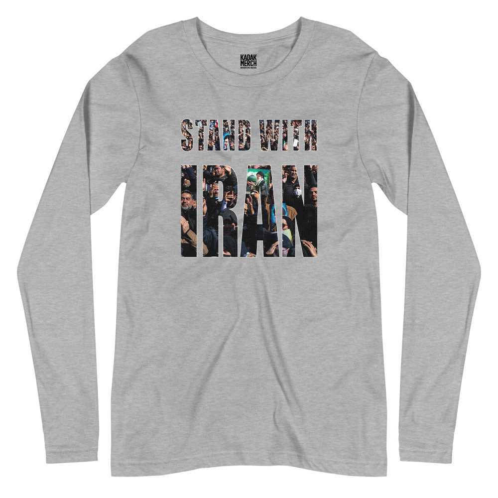 I Stand With Iran Full Sleeves T-Shirt