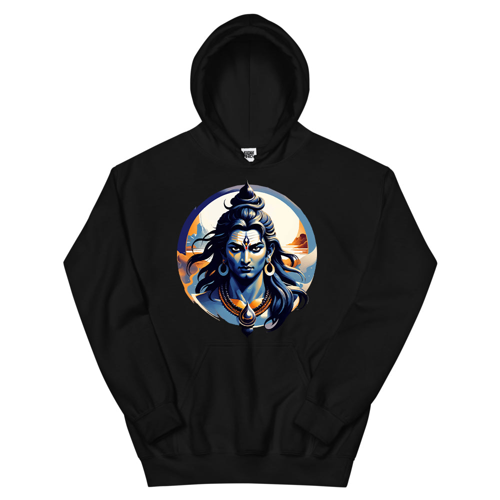 Lord Shiva Monochrome Hoodie