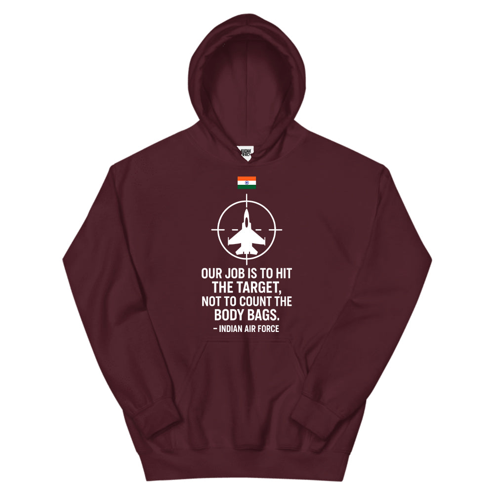 Indian Airforce - We Don't Count The Body Bags Hoodie
