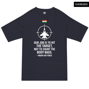 Indian Airforce - We Don't Count The Body Bags Oversized T-Shirt