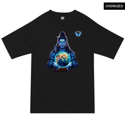 Ethereal Shiva Oversized T-Shirt S / Black Oversized T-Shirts