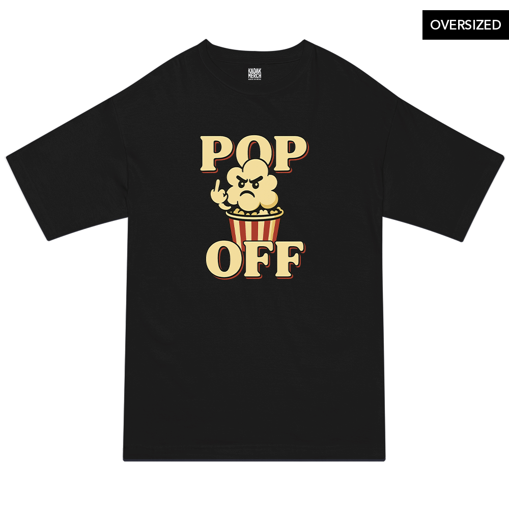Pop Off Oversized T-Shirt