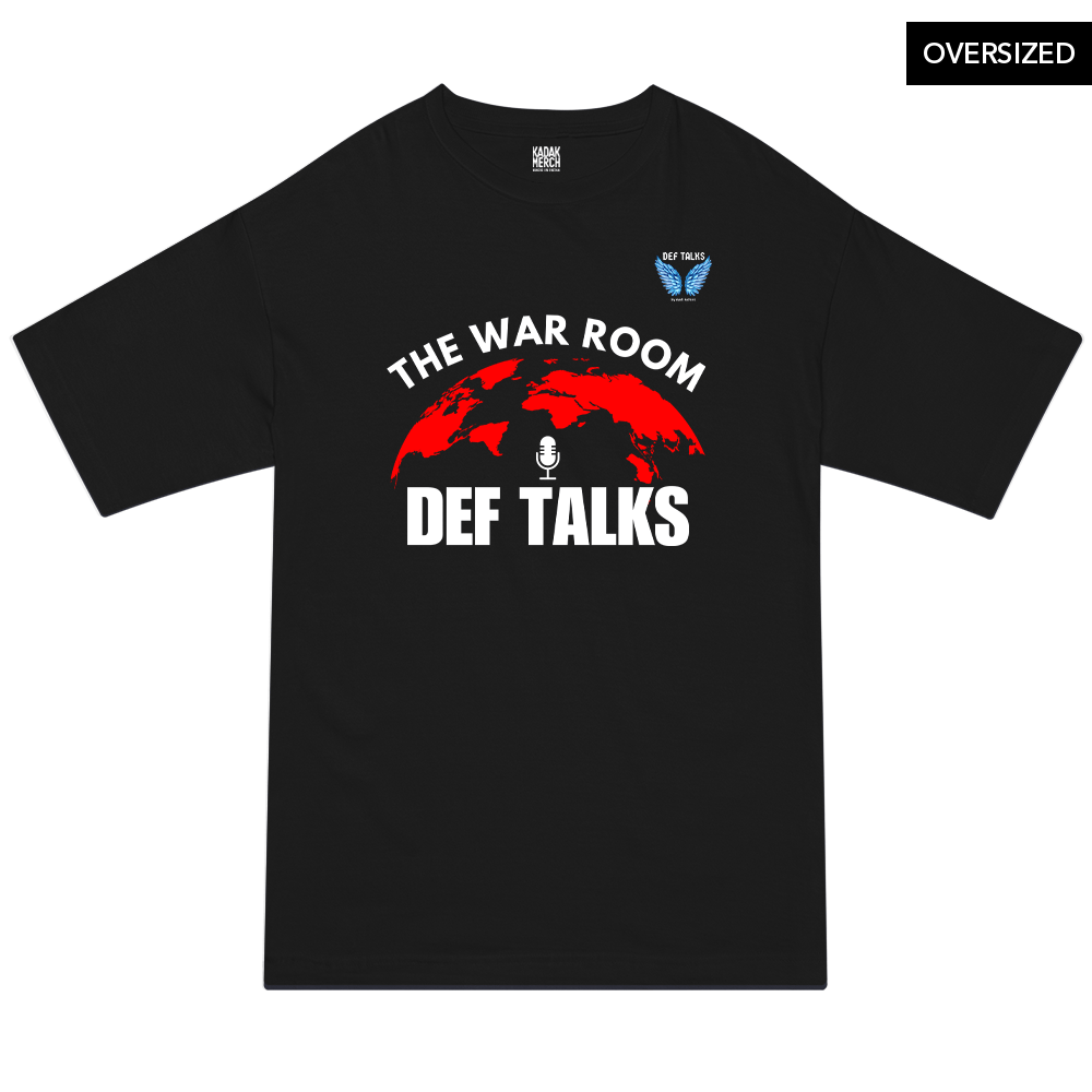 The War Room Oversized T Shirt S / Black Oversized T Shirts