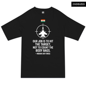 Indian Airforce - We Don't Count The Body Bags Oversized T-Shirt