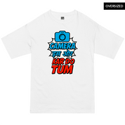 Camera Kardo Oversized T-Shirt S / White Oversized T-Shirts
