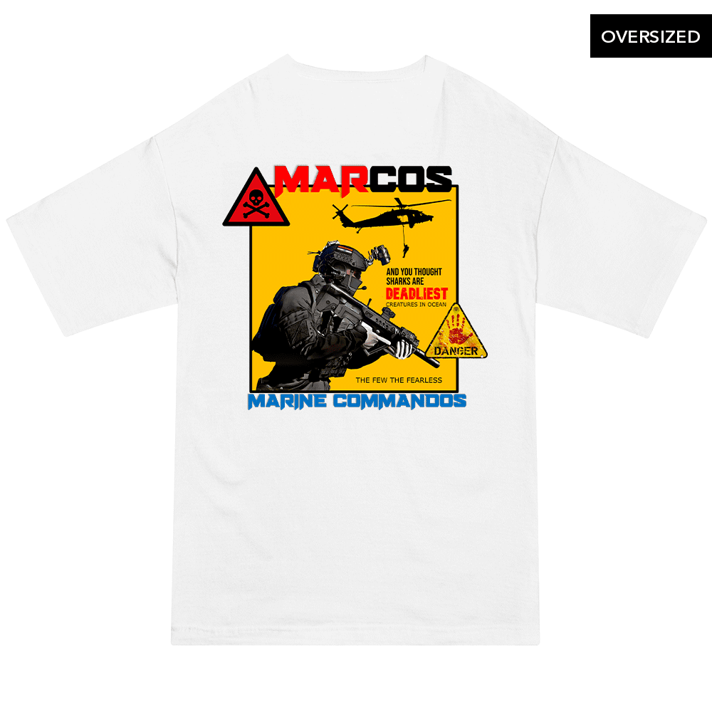 Marcos The Deadliest Creatures In The Ocean Oversized T-Shirt T-Shirts