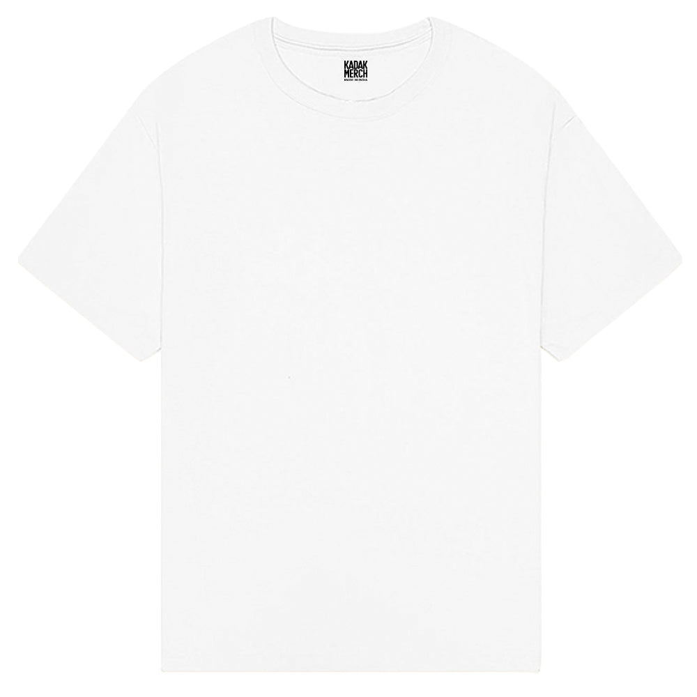 100% Cotton Basics Oversized T-Shirt - White